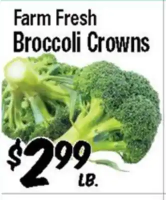 Western Beef Farm Fresh Broccoli Crowns offer