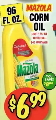Western Beef MAZOLA CORN OIL offer
