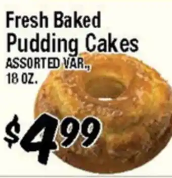 Western Beef Fresh Baked Pudding Cakes offer