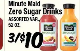 Western Beef Minute Maid Zero Sugar Drinks offer