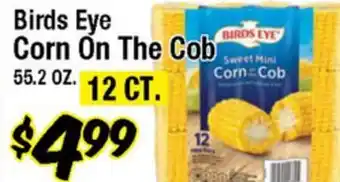 Western Beef Birds Eye Corn On The Cob offer