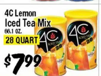 Western Beef 4C Lemon Iced Tea Mix offer