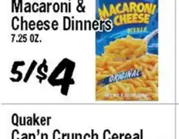 Western Beef Macaroni & Cheese Dinners offer