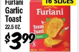 Western Beef Furlani Garlic Toast offer