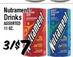 Western Beef Nutrament Drinks offer
