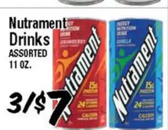 Western Beef Nutrament Drinks offer
