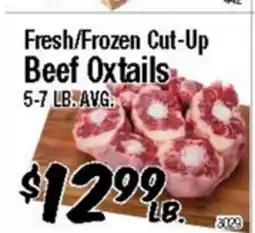 Western Beef Fresh/Frozen Cut-Up Beef Oxtails offer