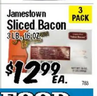 Western Beef Jamestown Sliced Bacon offer