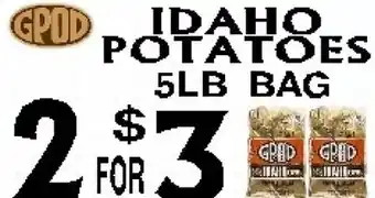 Circus Fruits IDAHO POTATOES offer