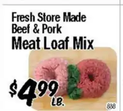 Western Beef Fresh Store Made Beef & Pork Meat Loaf Mix offer