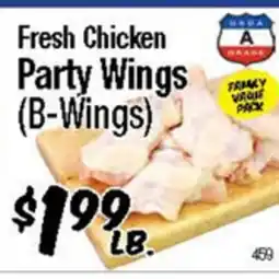 Western Beef Fresh Chicken Party Wings (B-Wings) offer
