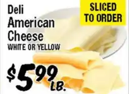 Western Beef Deli American Cheese offer