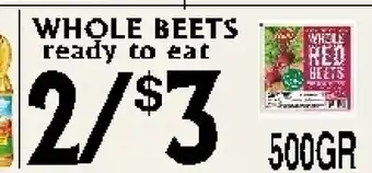 Circus Fruits WHOLE BEETS offer