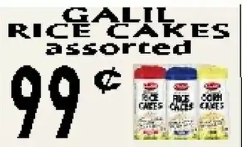 Circus Fruits GALIL RICE CAKES offer