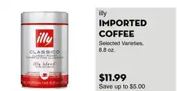 Bristol Farms illy IMPORTED COFFEE offer