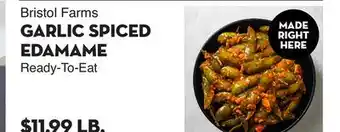 Bristol Farms Bristol Farms GARLIC SPICED EDAMAME offer