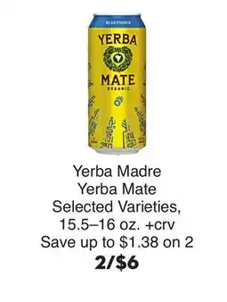Bristol Farms Yerba Madre Yerba Mate offer