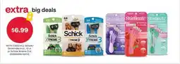 CVS ALL Schick/Skintimate 4 ct., 12 ct. or Schick Xtreme 3 ct. disposable razors offer