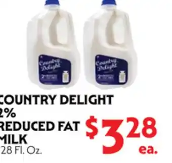 La Chiquita Food Market COUNTRY DELIGHT 2% REDUCED FAT MILK offer