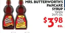 La Chiquita Food Market MRS. BUTTERWORTH'S PANCAKE SYRUP offer