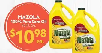La Chiquita Food Market MAZOLA 100% Pure Corn Oil offer