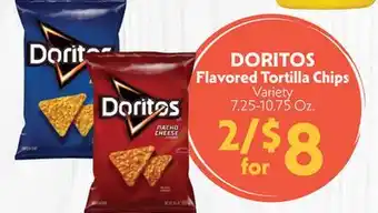La Chiquita Food Market DORITOS Flavored Tortilla Chips offer