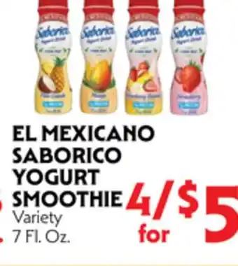 La Chiquita Food Market EL MEXICANO SABORICO YOGURT SMOOTHIE offer