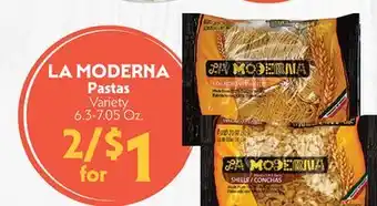 La Chiquita Food Market LA MODERNA Pastas offer