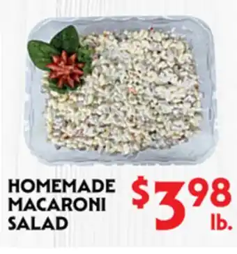 La Chiquita Food Market HOMEMADE MACARONI SALAD offer
