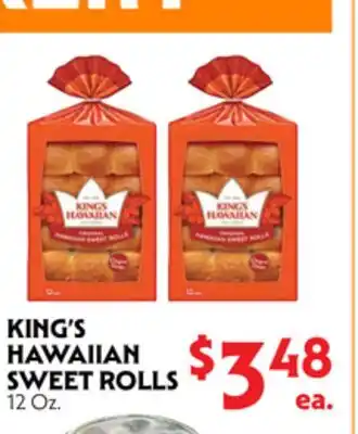 La Chiquita Food Market KING'S HAWAIIAN SWEET ROLLS offer