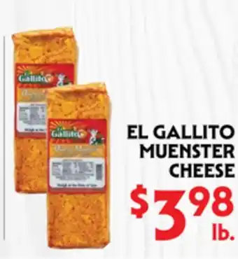 La Chiquita Food Market EL GALLITO MUENSTER CHEESE offer