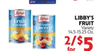 La Chiquita Food Market LIBBY'S FRUIT offer