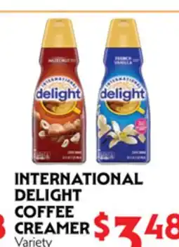 La Chiquita Food Market INTERNATIONAL DELIGHT COFFEE CREAMER offer