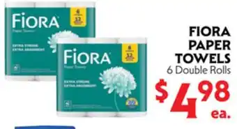 La Chiquita Food Market FIORA PAPER TOWELS offer