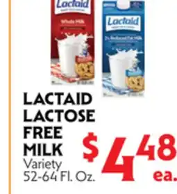 La Chiquita Food Market LACTAID LACTOSE FREE MILK offer