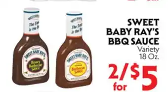 La Chiquita Food Market SWEET BABY RAY'S BBQ SAUCE offer
