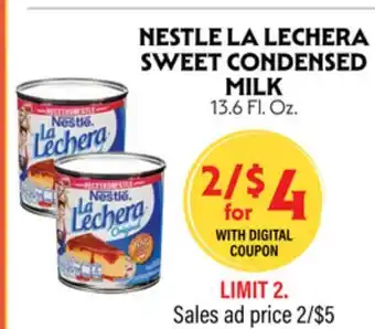 La Chiquita Food Market NESTLE LA LECHERA SWEET CONDENSED MILK offer