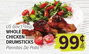 Cermak Fresh Market US Gov't Insp. WHOLE CHICKEN DRUMSTICKS offer