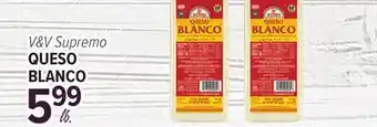 Cermak Fresh Market V&V Supremo QUESO BLANCO offer