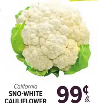 Cermak Fresh Market California SNO-WHITE CAULIFLOWER offer