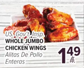 Cermak Fresh Market US. Gov't. Insp. WHOLE JUMBO CHICKEN WINGS offer