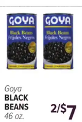 Cermak Fresh Market Goya BLACK BEANS offer