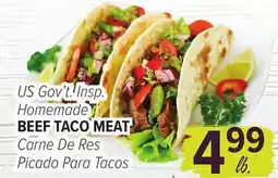 Cermak Fresh Market US Gov't Insp. Homemade BEEF TACO MEAT offer