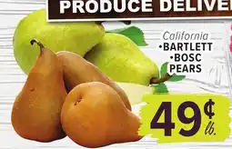 Cermak Fresh Market California • BARTLETT • BOSC PEAR offer