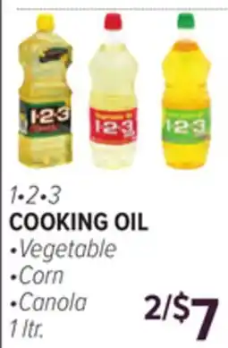 Cermak Fresh Market 1•2•3 COOKING OIL offer