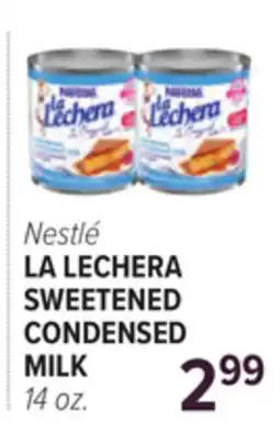 Cermak Fresh Market Nestlé LA LECHERA SWEETENED CONDENSED MILK offer