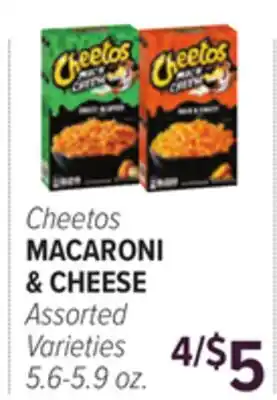 Cermak Fresh Market Cheetos MACARONI & CHEESE offer