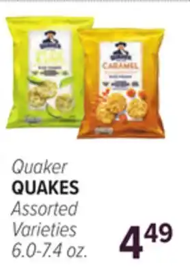 Cermak Fresh Market Quaker QUAKES offer