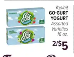 Cermak Fresh Market Yoplait GO-GURT YOGURT offer