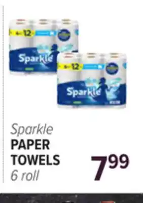 Cermak Fresh Market Sparkle PAPER TOWELS offer